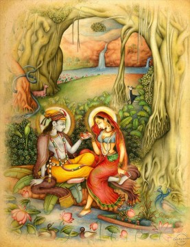 Indisch Werke - Radha Krishna 30 Hindoo